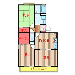 ハイローズ船橋　弐番館の物件間取画像